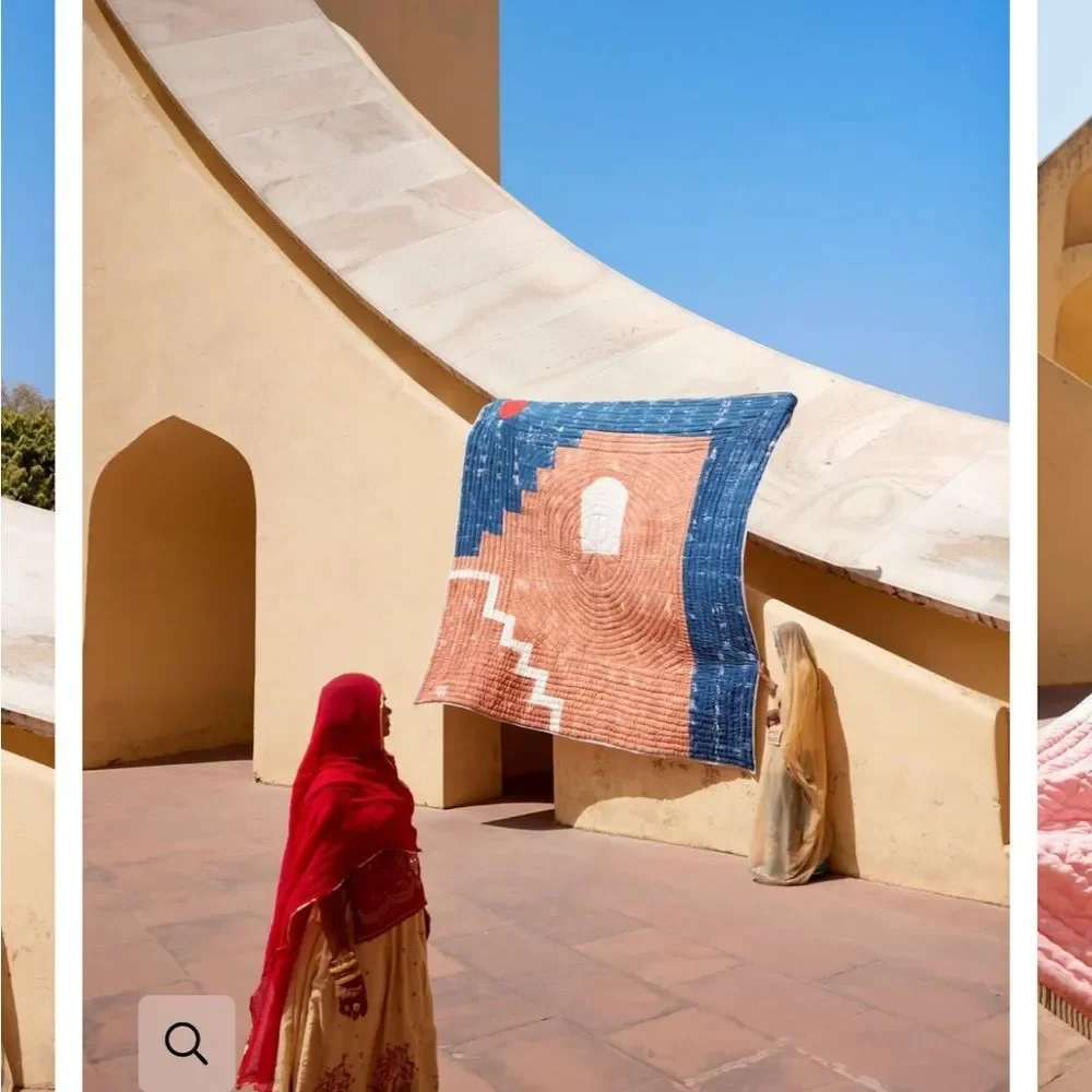 CQC LA Handmade Dune Quilt King
